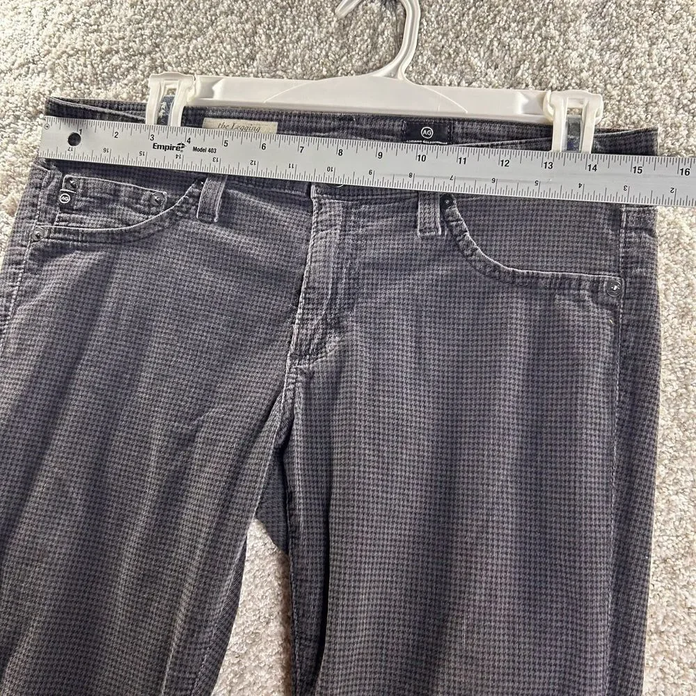 Adriano Goldschmied‎ The Legging Super Skinny Pants Women's Size 29r Check Plaid